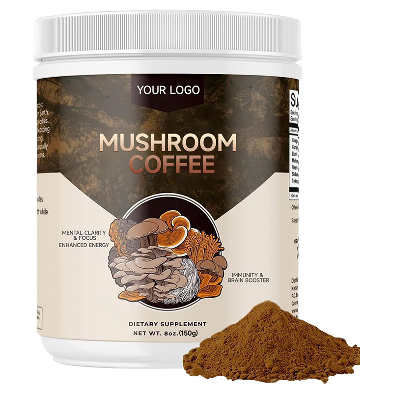 OEM/ODM organic mushroom coffee  Mushroom Coffee Private Label Mushroom Coffee