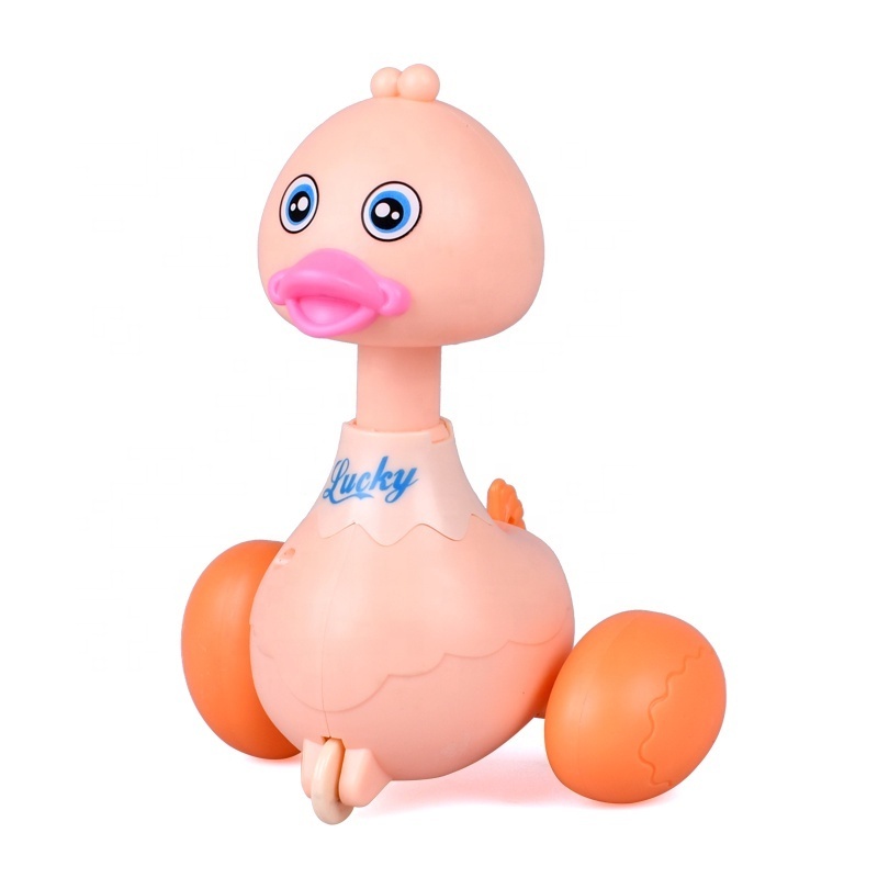 educational plastic swing duck toys press for children