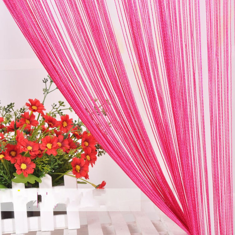 Hotsale Polyester Thick Doorway Decorative Window String Curtain Door Curtain