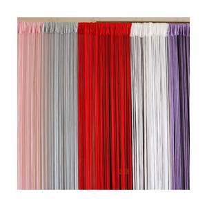 Hotsale Polyester Thick Doorway Decorative Window String Curtain Door Curtain