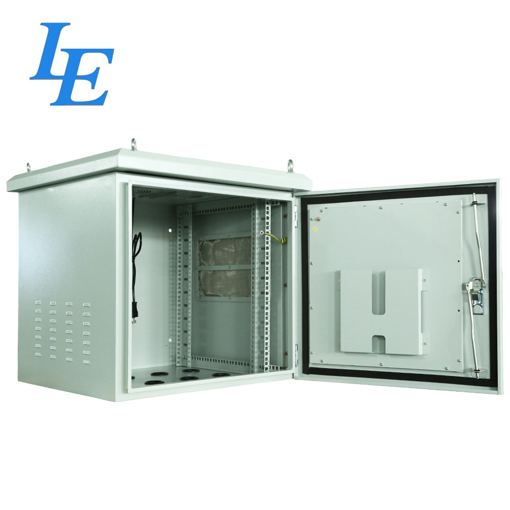 LE 6U 9U small outdoor rack stainless steel network cabinet