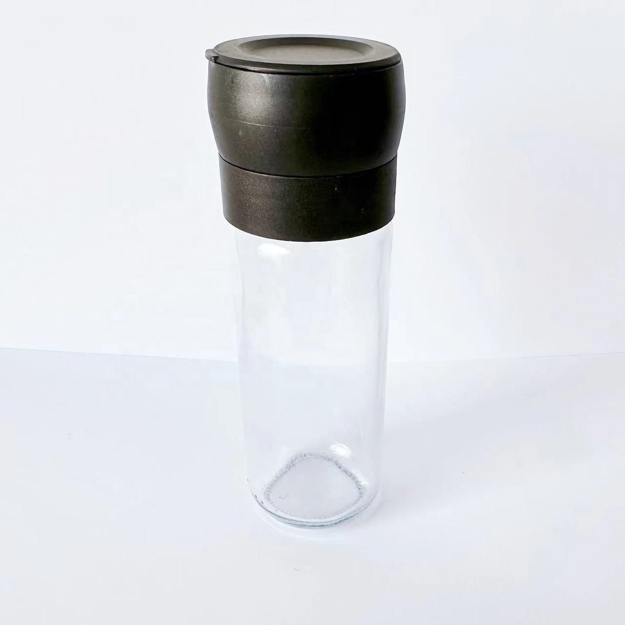 newest wholesale glass spice grinder pepper mills salt and pepper ceramic grinder with 100ml glass jar