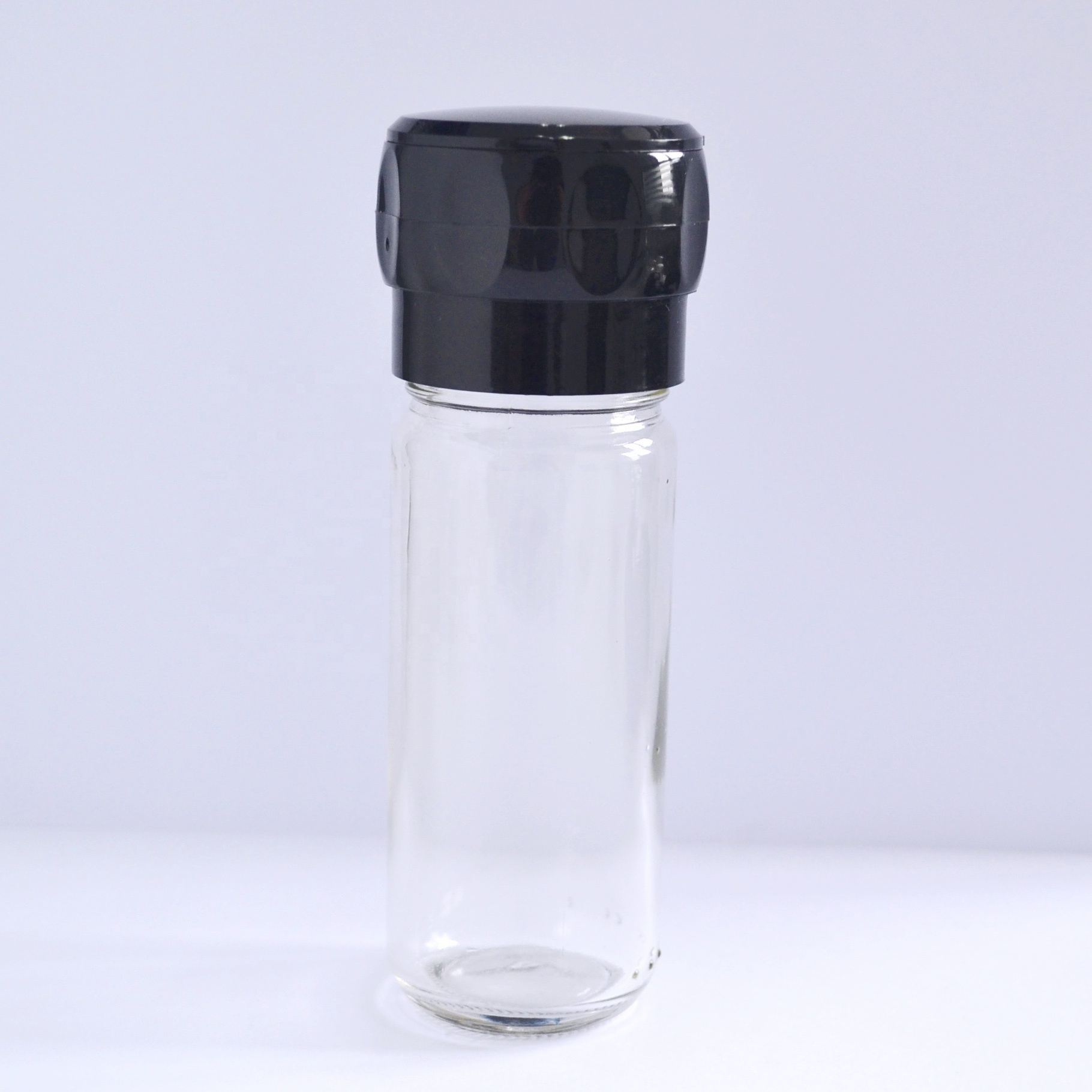 Wholesale Dry Salt Grinder Spice Mill Pepper Powder Crusher Hand Grinder With 100 Ml Glass Bottle