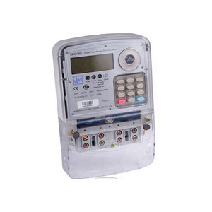 To supply 220V 60A 50Hz single phase keyboard sts prepaid electricity meter