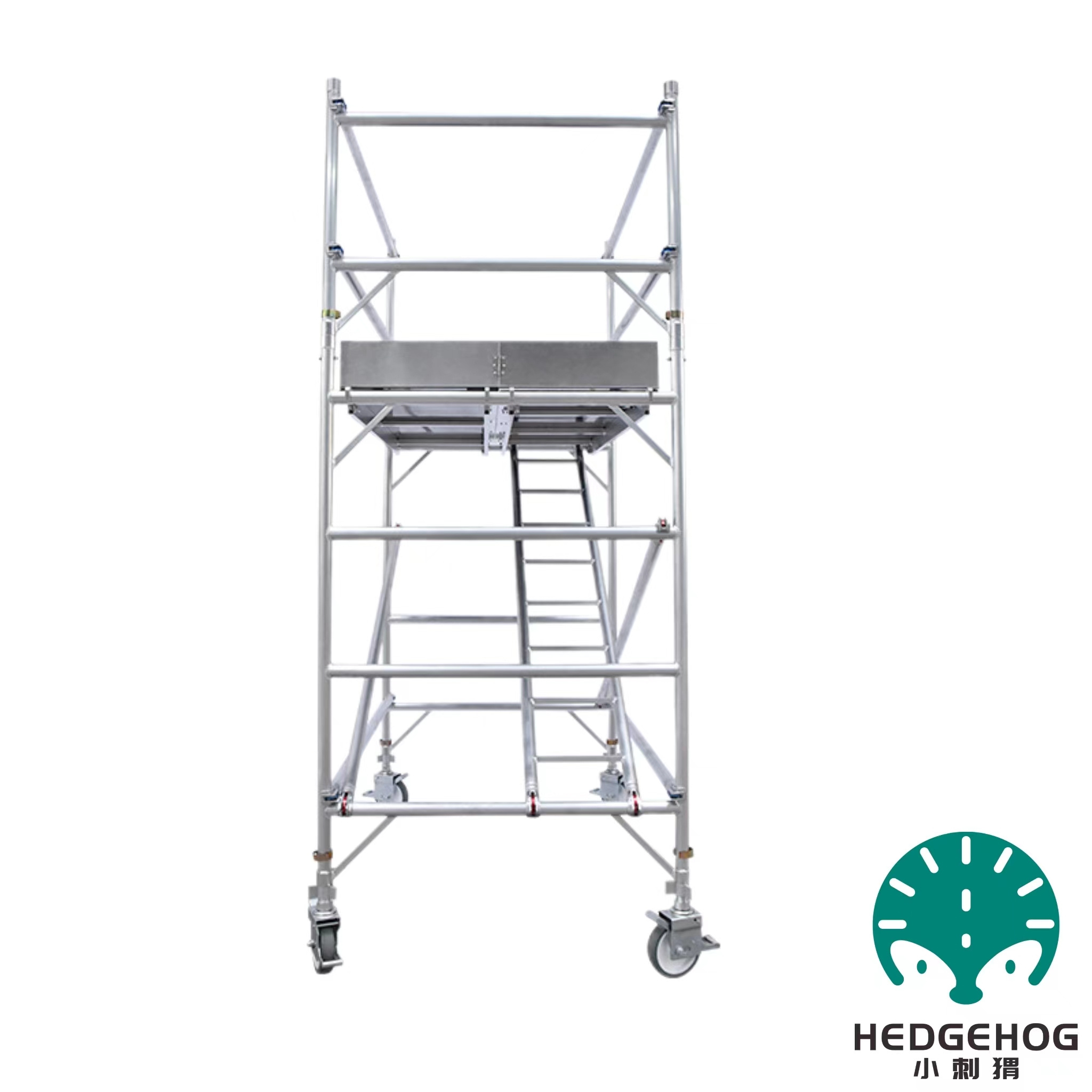 Movable wheels Ladder Concrete Slab Masonry Durable Construction Building Maintenance decoration project aluminum Scaffolding