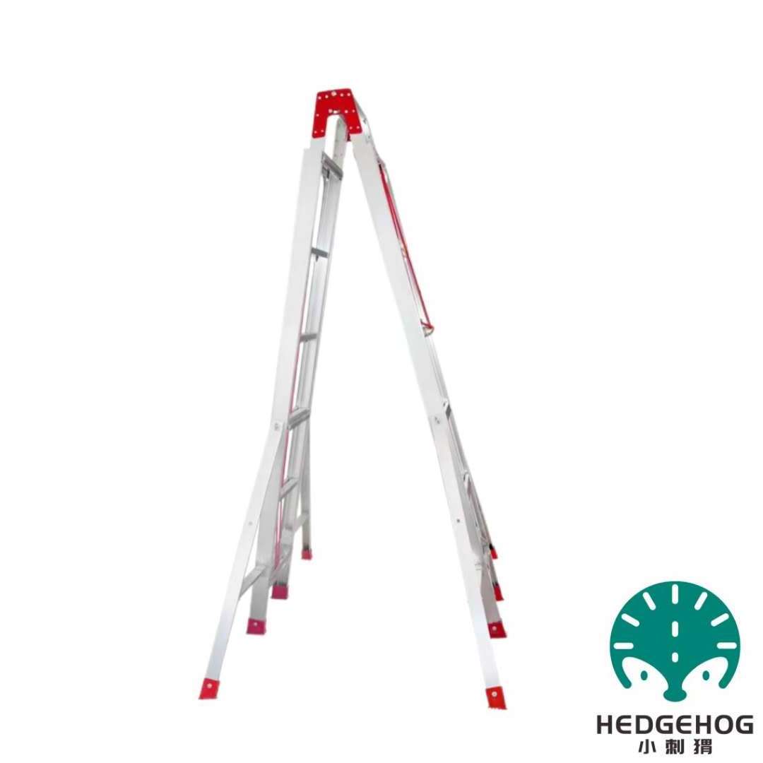 Aluminum ladder double-sided herringbone aluminum ladder foldable and extendable