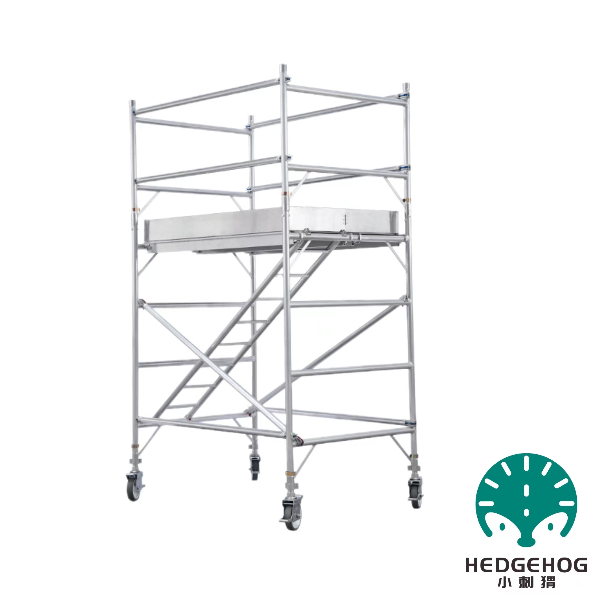 Movable wheels Ladder Concrete Slab Masonry Durable Construction Building Maintenance decoration project aluminum Scaffolding