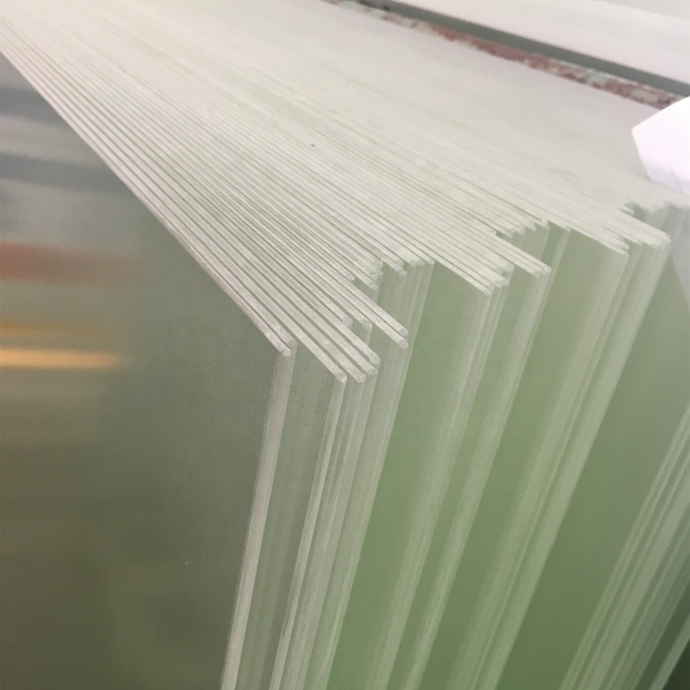 3.2-4mm Ultra White Low Iron Solar Glass Panels With AR Coating