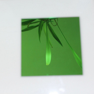 1.5mm Green colored mirror glass