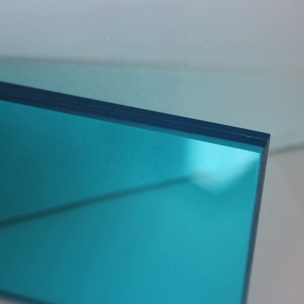 toughened laminated glass with colourful pvb