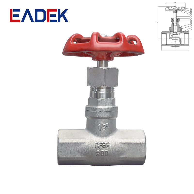 Factory Directsale Global Valve High Quality Industrial Stainless Steel Manual Globe Valve