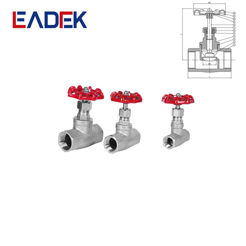 Factory Directsale Global Valve High Quality Industrial Stainless Steel Manual Globe Valve