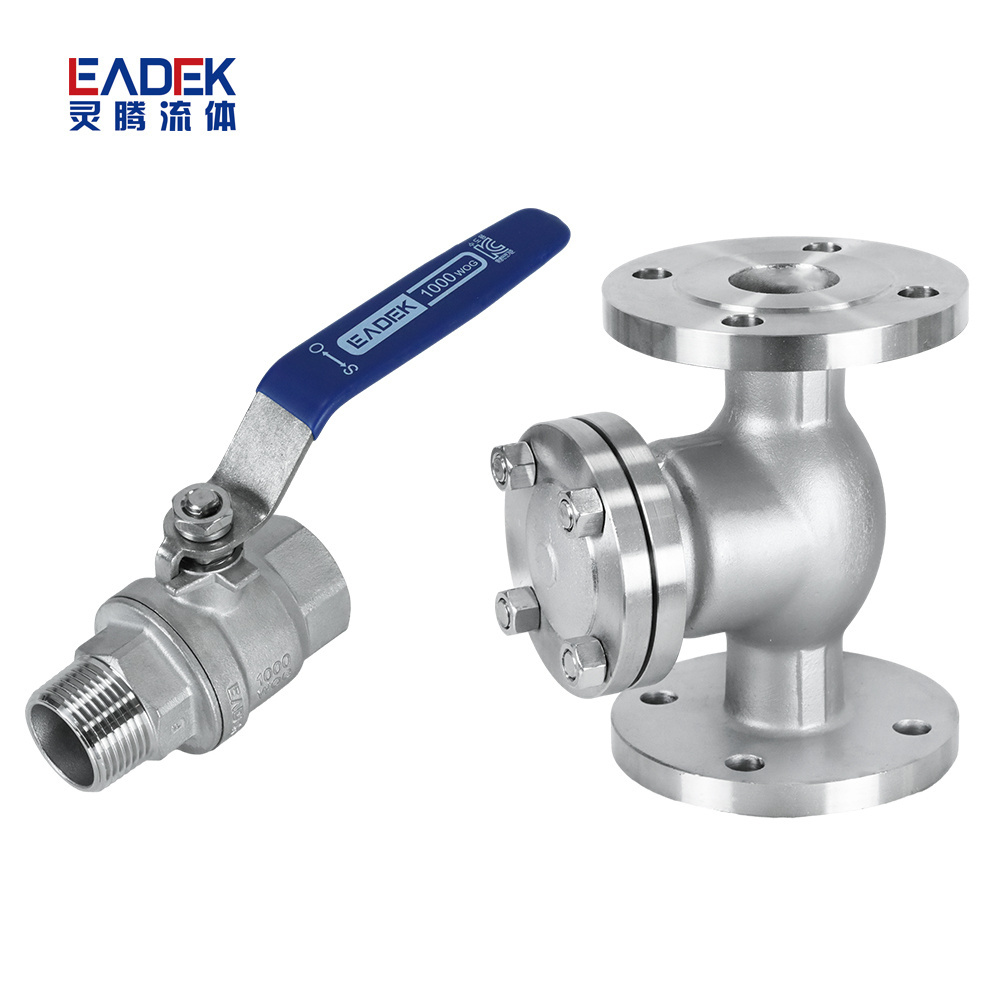 Superior Quality American Standard Swing Check Valve Manual 2PC 2 Way Ball Valve