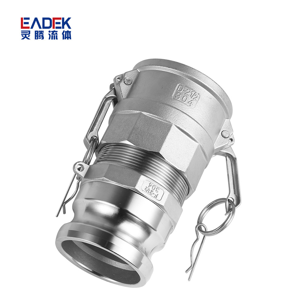 Pipe  Fittings Quick Couplings Stainless Steel 304/316 Camlock Camlock Quick Couplings Hose Clamps