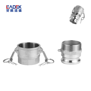 Pipe  Fittings Quick Couplings Stainless Steel 304/316 Camlock Camlock Quick Couplings Hose Clamps