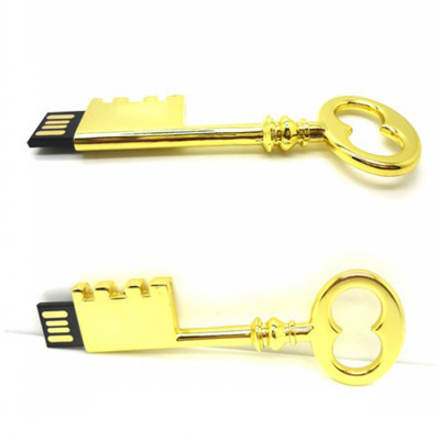 2022 new design  usb flash drive metal key shape, promotional gift usb key with logo 16gb 4gb 8g usb flash drive