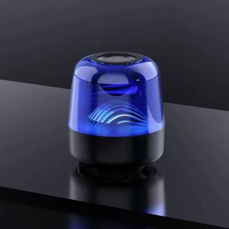 Dazzling lights wireless bt  speaker mobile computer subwoofer glazed small audio