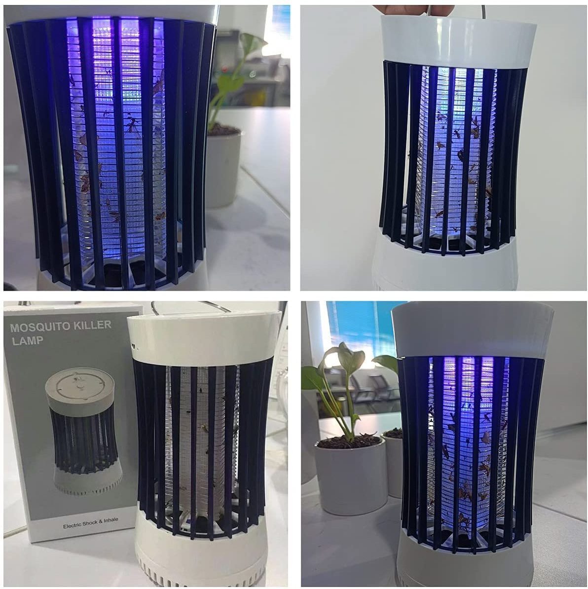 High Quality Household Outdoor USB Rechargeable Mosquito Trap USB Mosquito Killer LED USB Insect Flying Zapper