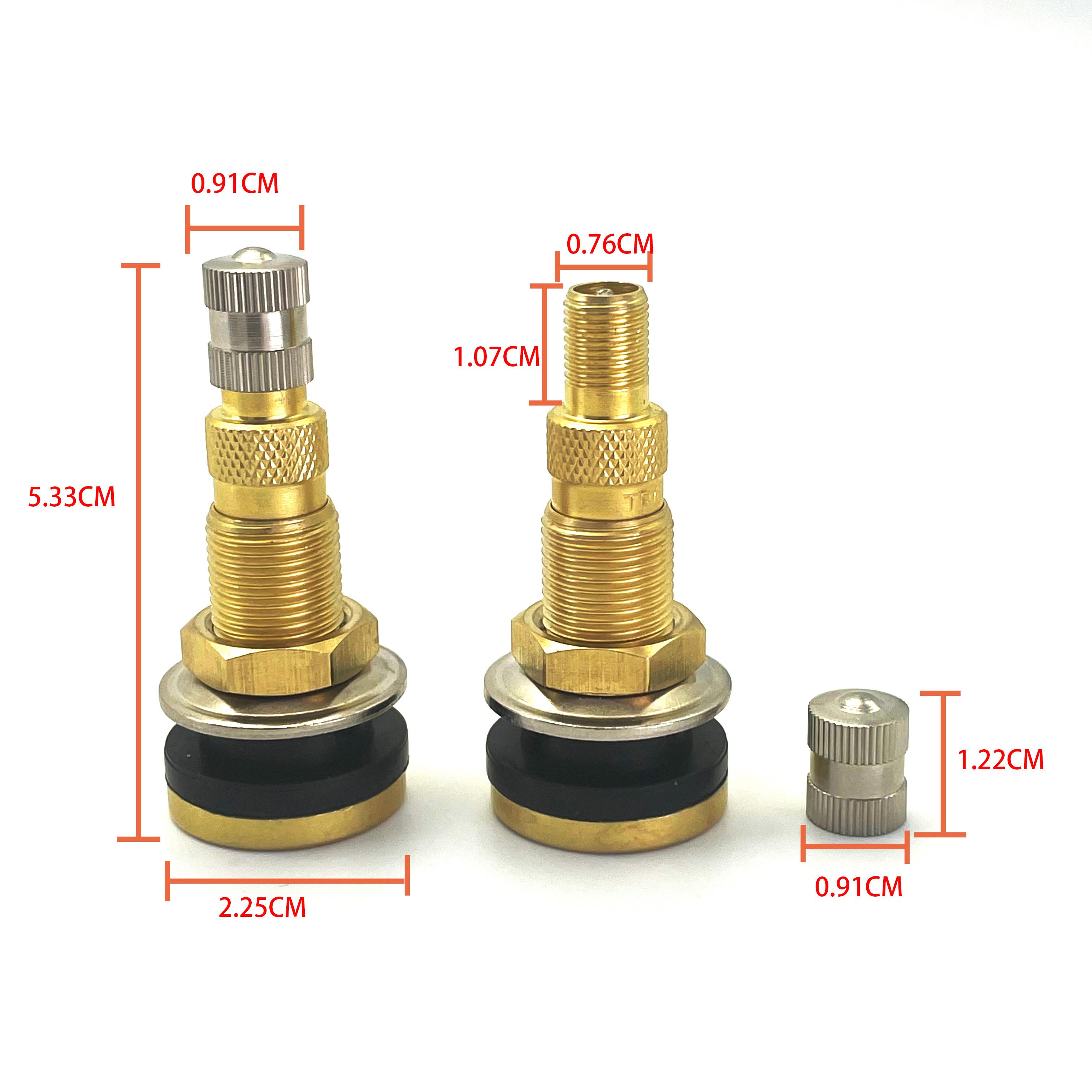 Tire Valve Factory Direct Supply High Quality Brass Tire Valve Stem Core TRCH3 for Truck and Agricultural Tractors