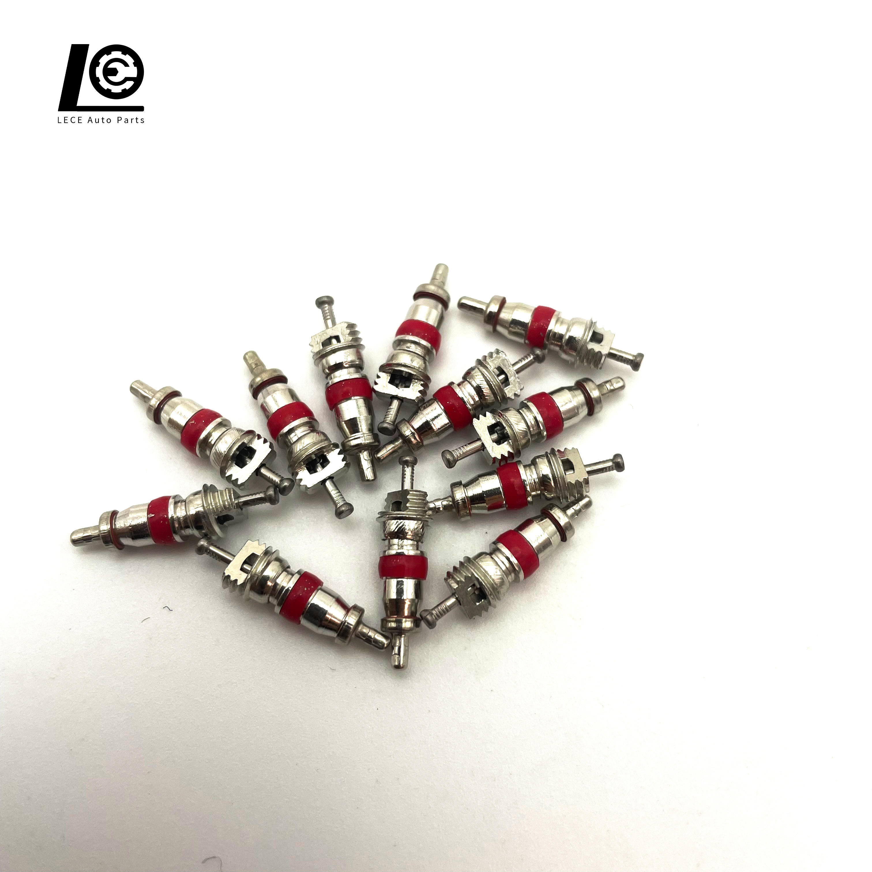 Tire Valve Core 1000 PCS / Bag High Quality 9002 Auto Car Red Bond Alloyed Tire Valve Stem Core  for tire valves