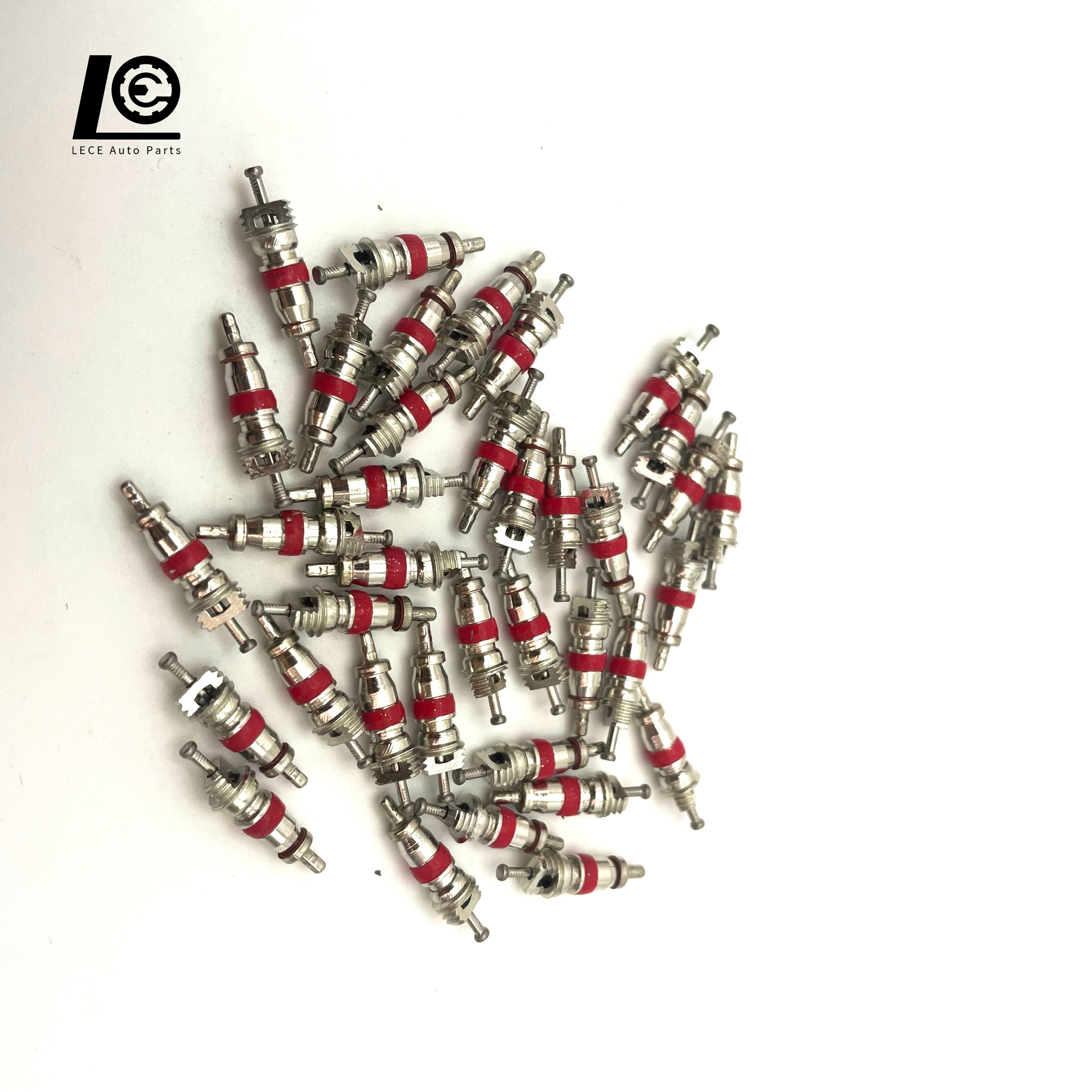 Tire Valve Core 1000 PCS / Bag High Quality 9002 Auto Car Red Bond Alloyed Tire Valve Stem Core  for tire valves