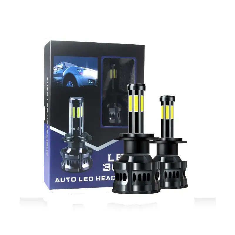 Canbus 8 Sides Led Headlights H11 Led Headlight Bulbs 65W 360 Led Headlight Motorcycle Car Auto Lighting System