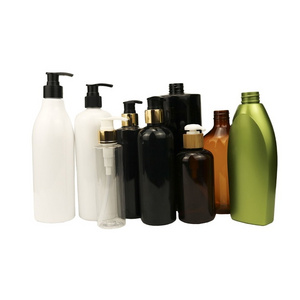 Eco friendly rectangle hair conditioner square plastic100ml 200ml 250ml 500ml shampoo flip cap squeeze bottle