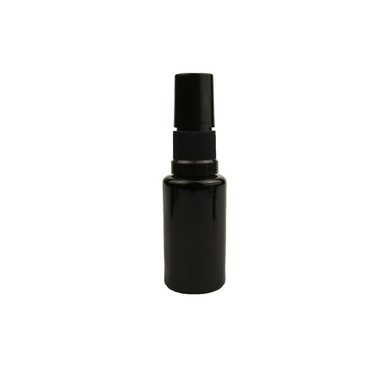 New material violet black glass 30ml 50ml dropper bottle 100ml 200ml big size uv violet black glass essential oil bottles