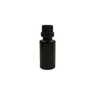 New material violet black glass 30ml 50ml dropper bottle 100ml 200ml big size uv violet black glass essential oil bottles