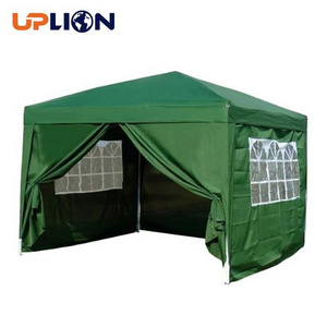 Uplion 10x10 Outdoor Metal Waterproof Canopy Tent Folding Gazebo Tent With Side Walls