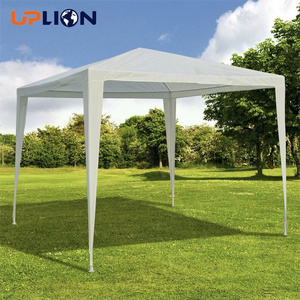 Uplion Outdoor Assemble Cheap PE Gazebo 3x3 Garden Party Tent Folding Trade Canopy Tent