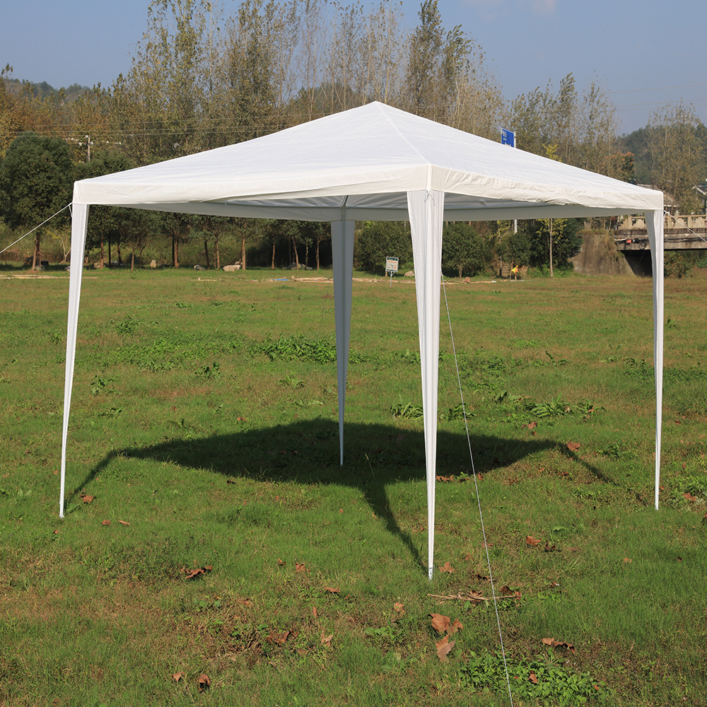 Uplion Outdoor Assemble Cheap PE Gazebo 3x3 Garden Party Tent Folding Trade Canopy Tent