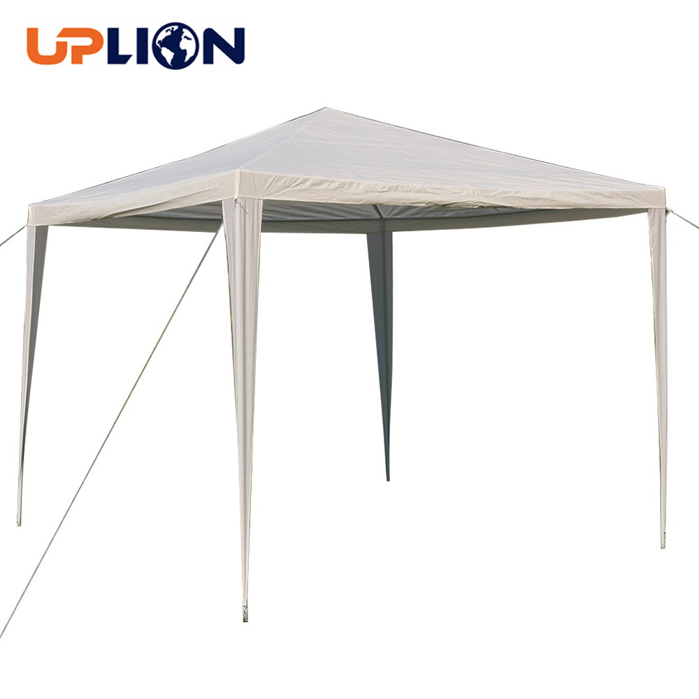 Uplion Outdoor Assemble Cheap PE Gazebo 3x3 Garden Party Tent Folding Trade Canopy Tent