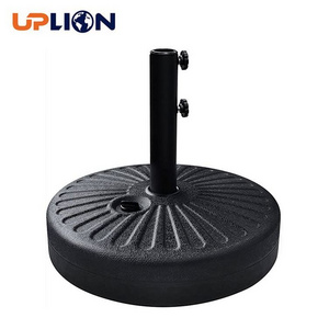 Uplion Top Sale 23L Water Filled Plastic Round Patio Umbrella Base Garden Parasol Umbrella Stand