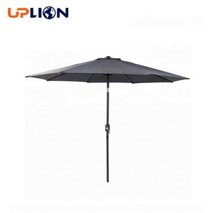 Uplion 10ft Hanging Patio Solar Umbrella Outside Market Parasol Cantilever Umbrella With Tilt For Garden, Backyard, Patio, Pool