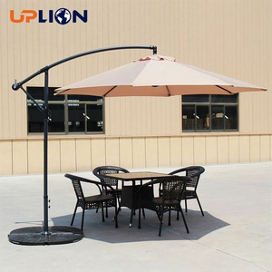 Uplion 10 Ft Cantilever Parasol Umbrella Garden Outdoor Umbrella Canopy Patio Umbrella For Garden