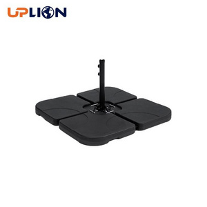 Uplion Cantilever Umbrella Base With Metal Connection Outdoor Patio Parasol Umbrella Stand