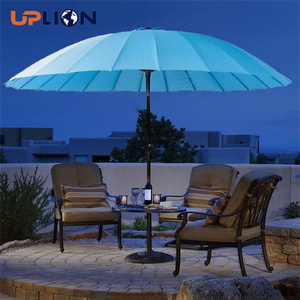 Uplion Wholesale Outdoor Garden Round Centre Pole Umbrella Parasol Table With Umbrella