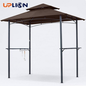 Uplion Popular Trend Hot Products Grill Gazebo Double Tiered Outdoor Bbq Canopy Gazebo