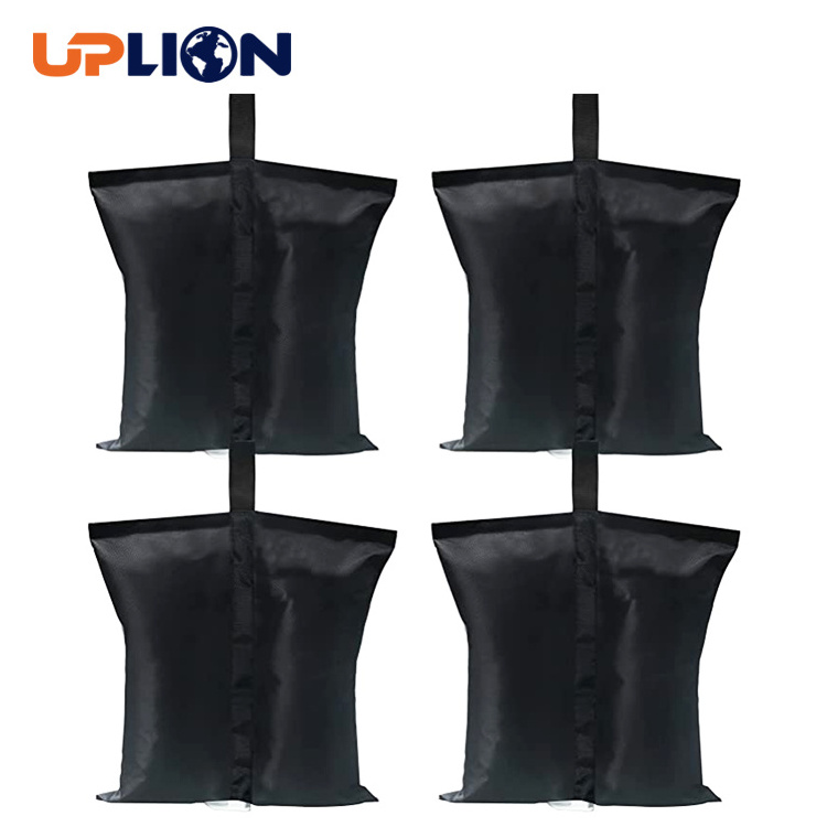 Uplion Outdoor Durable 4pcs-Pack Canopy Tent Holder Sand Filled Base Punching Bag Fabric Gazebo Weight Sand Base