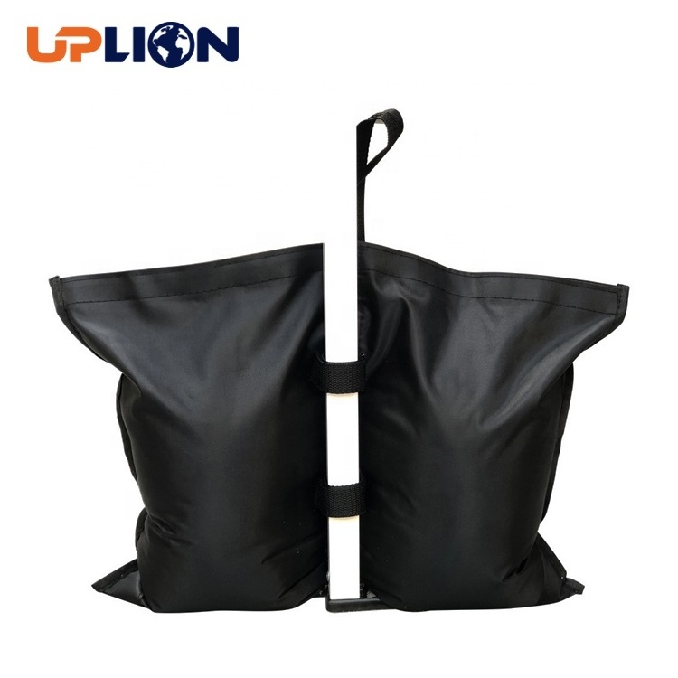 Uplion Outdoor Durable 4pcs-Pack Canopy Tent Holder Sand Filled Base Punching Bag Fabric Gazebo Weight Sand Base