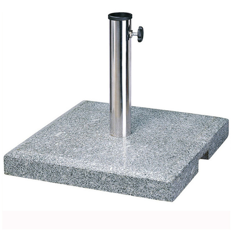 Uplion 25KG Patio Umbrella Stand Central Pole Umbrella Weight Marble Granite Parasol Base