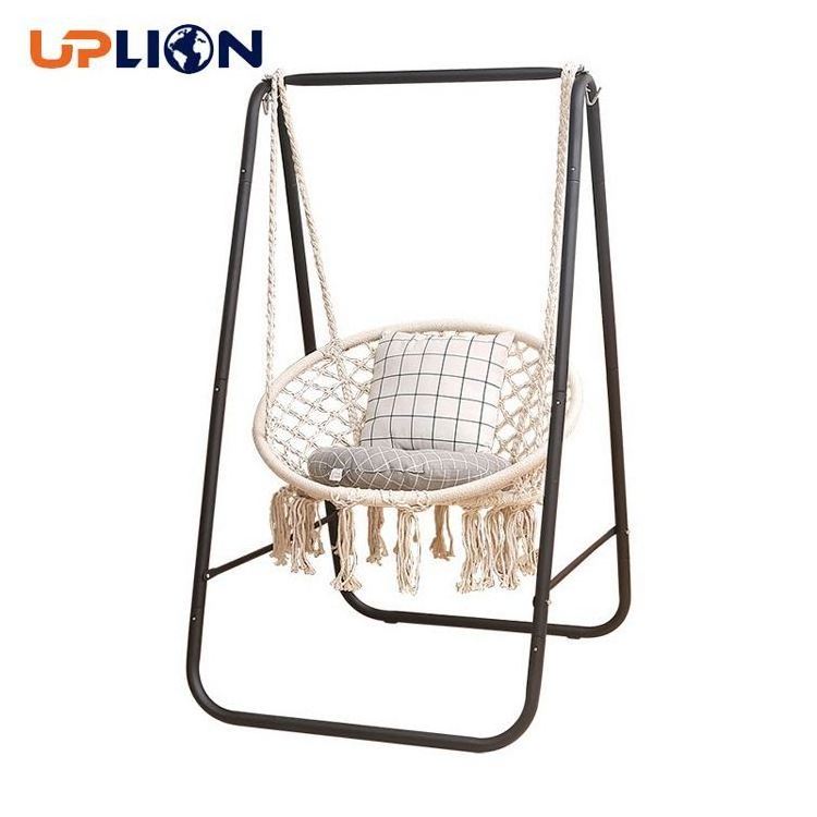 Uplion Outdoor Indoor Portable Steel Hammock Chair Hanging Hammock Swing Chair With Stand