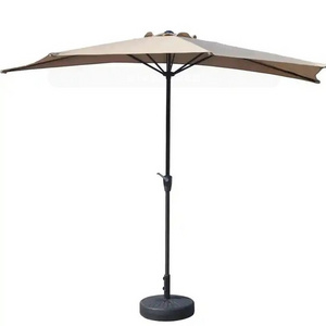 Uplion Sun Shade Outdoor Half Round Patio parasol Garden Bistro Wall Balcony Umbrella