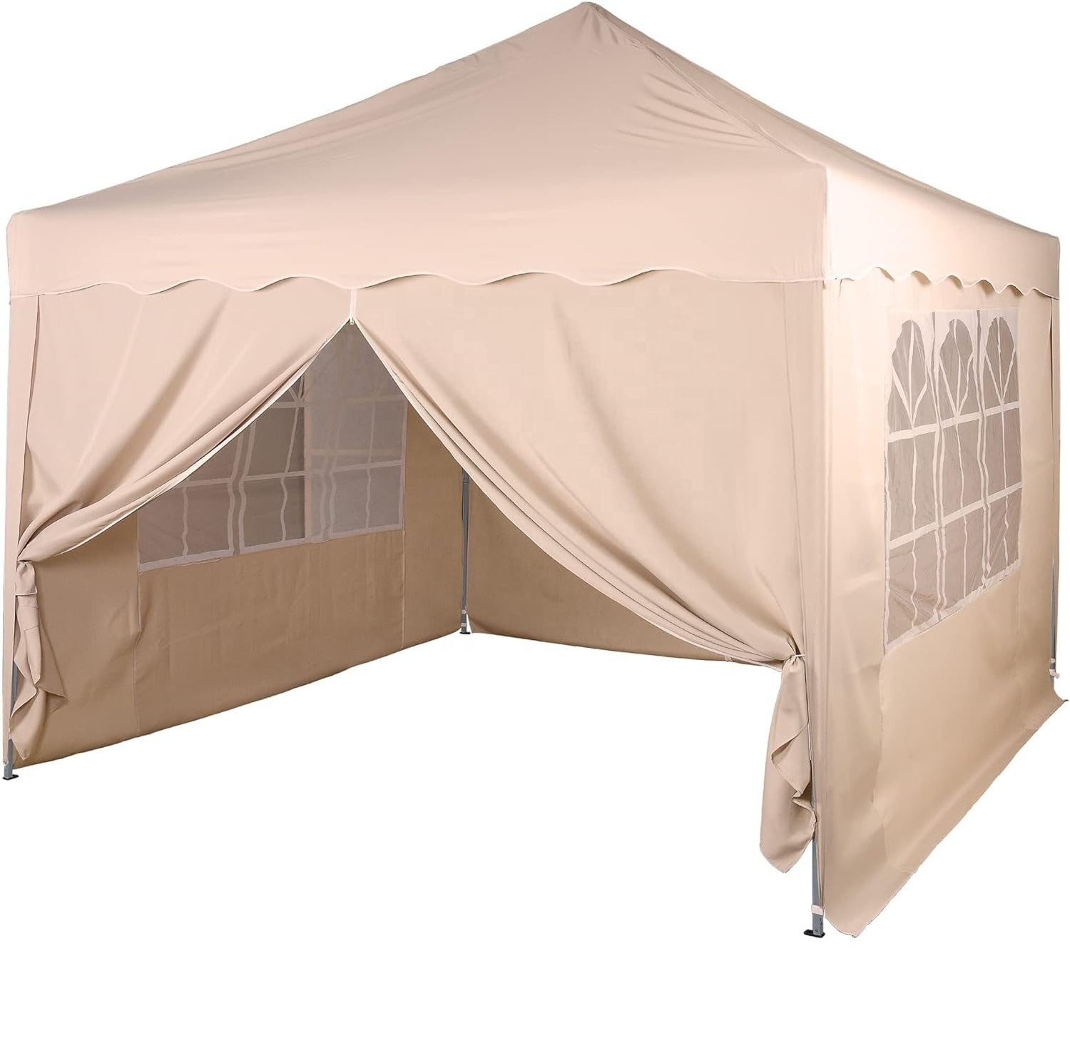 Uplion Quality Party Tent Outdoor Foldable Pavillon with Steel Pop Up Gazebo Canopy Tent