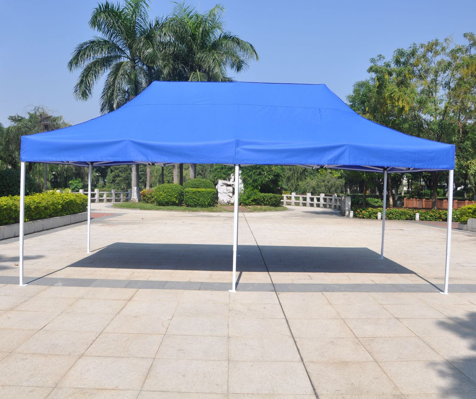 Uplion 10X20FT Large Size Trade Show Tent Outdoor Folding Party Tent Pop Up Canopy Gazebo