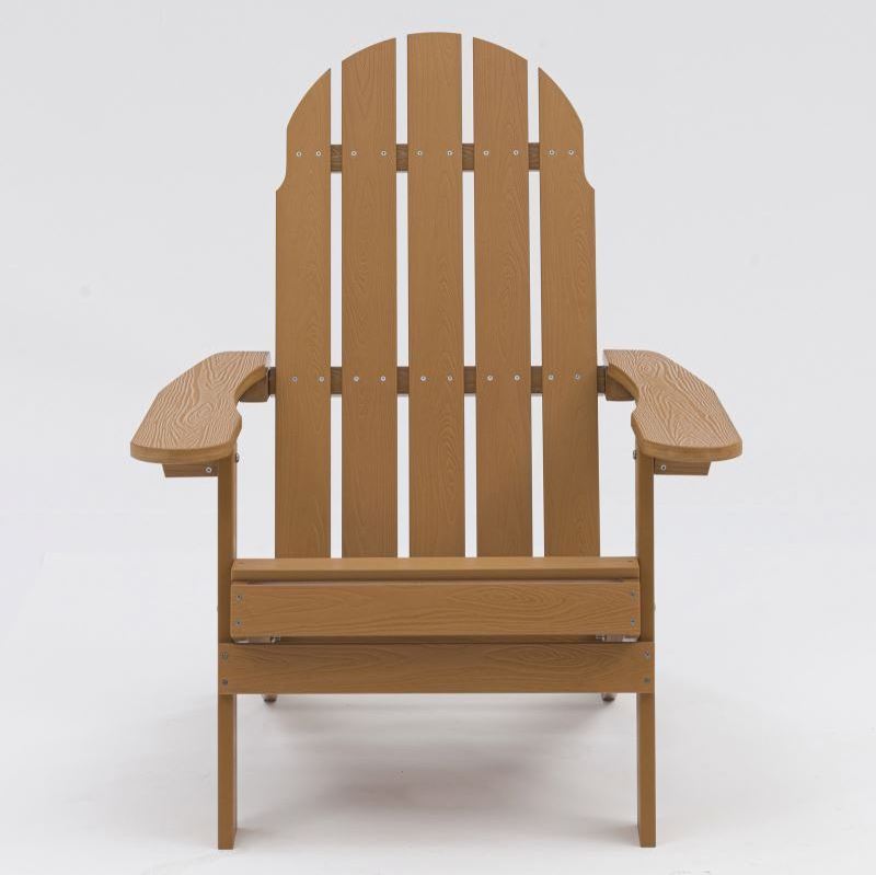 Uplion Plastic Wood Adirondack Chairs Waterproof Patio Garden Chair Foldable Adirondack Chair