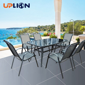 Uplion USA Europe market popular outdoor table and chair set furniture set garden patio dining outdoor patio furniture