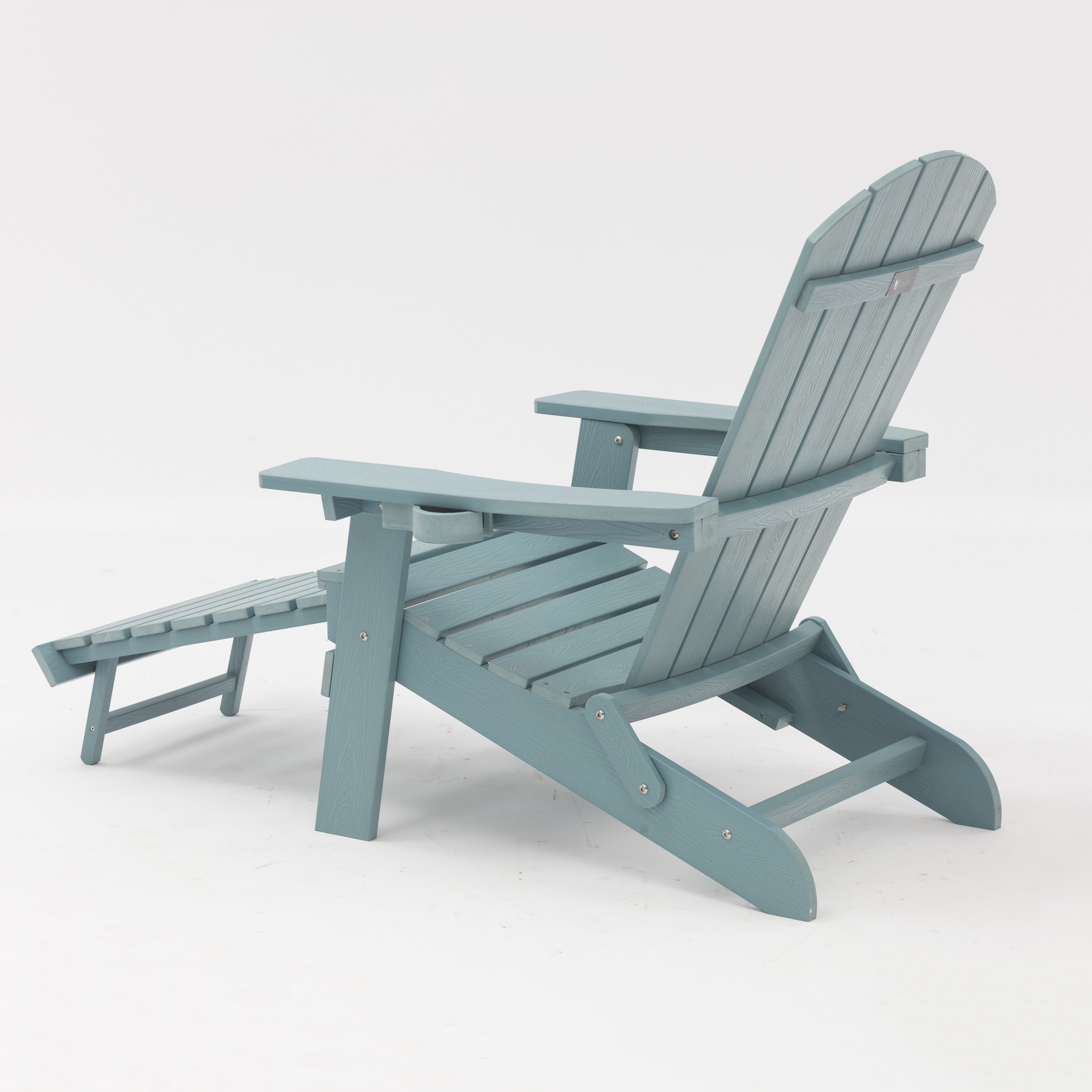 Uplion Wholesale Plastic Wood Adirondack Chair with and Cup Holder for Garden Backyard