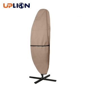 Uplion Patio Parasol Waterproof Cover Outdoor Offset Banana Umbrella Cover Garden Sunshade Umbrella Cover